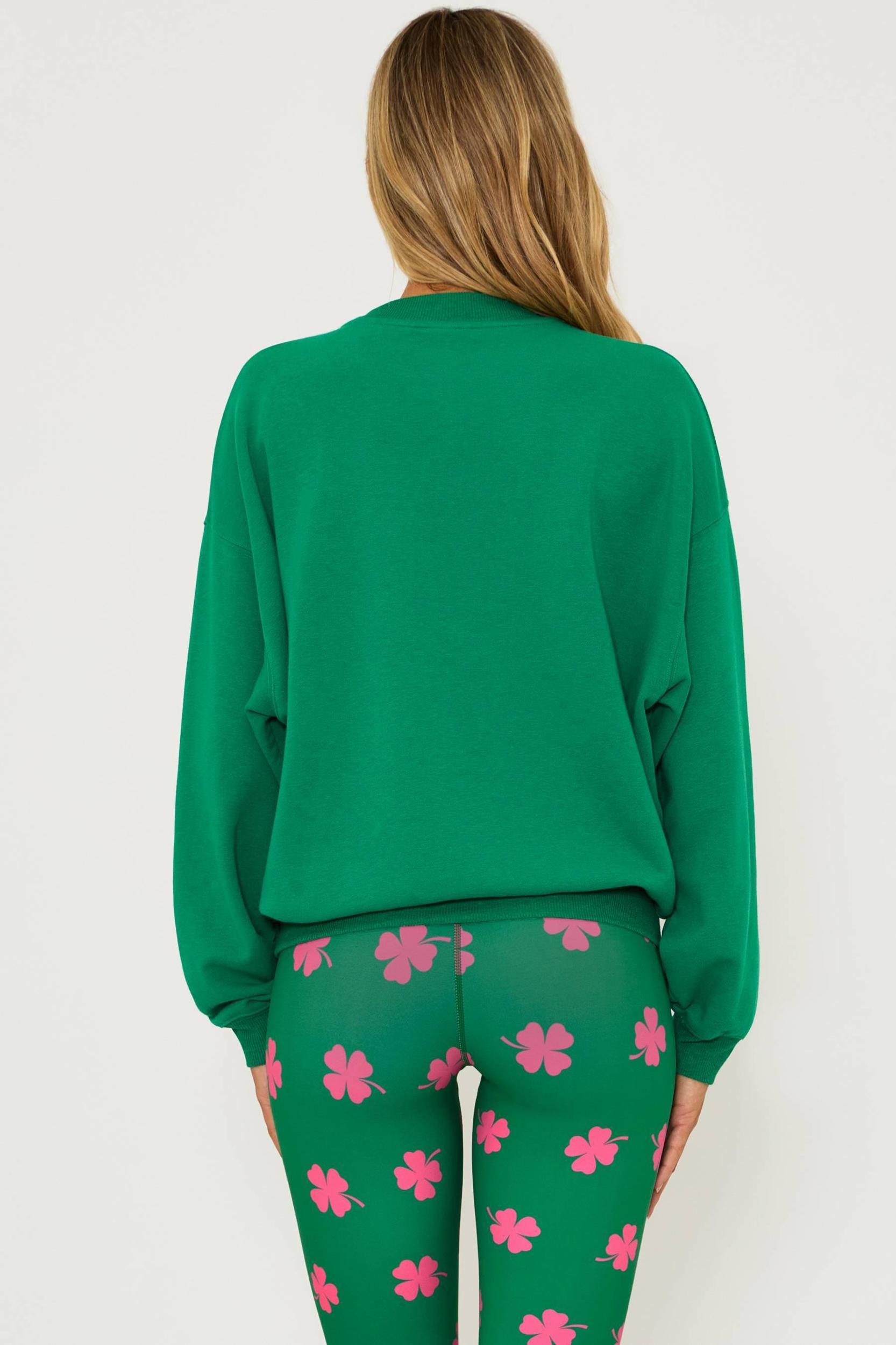 Devyn Oversized Sweatshirt Lucky Clover Product Image