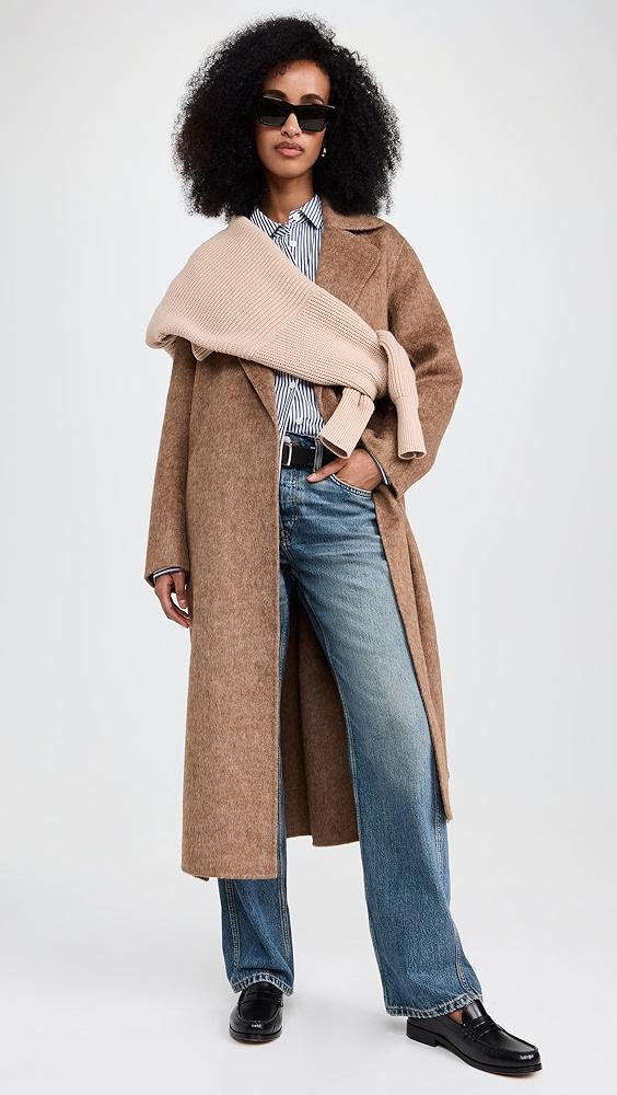 Alex Mill Georgia Wrap Coat In Wool Alpaca | Shopbop Product Image