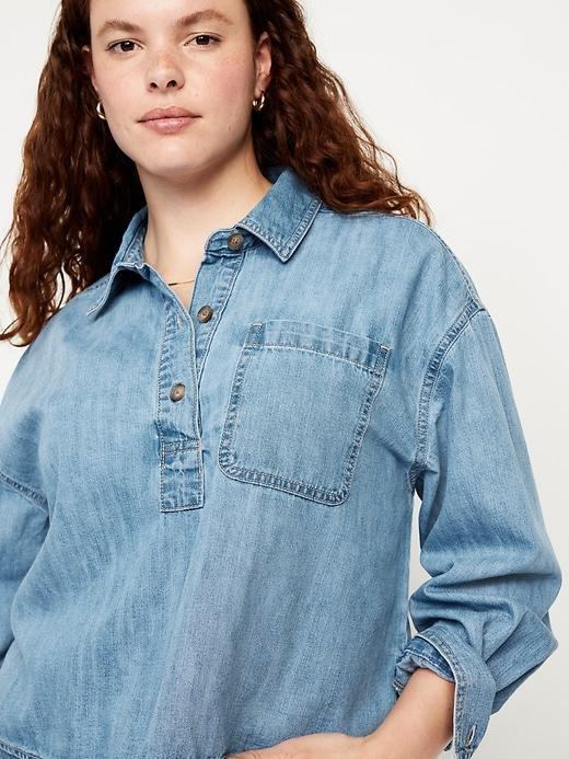 Jean Popover Shirt Product Image