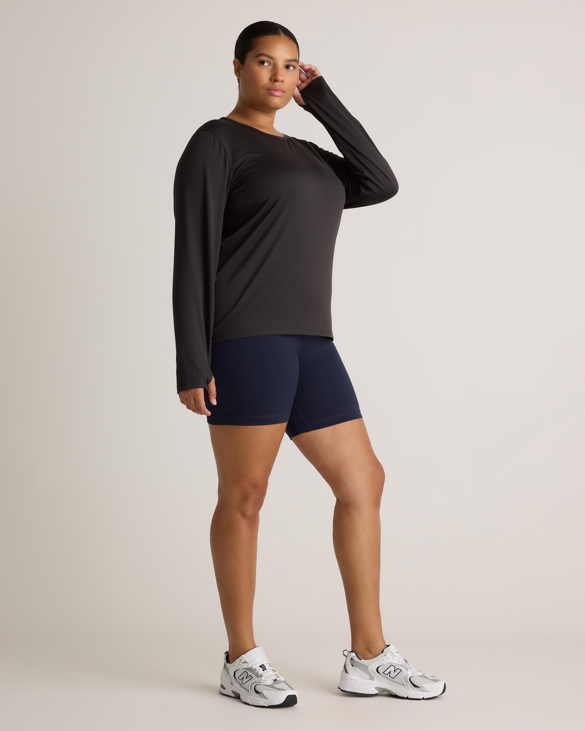 Quince | Women's Flowknit Breeze Long Sleeve Top 100% Polyester Product Image