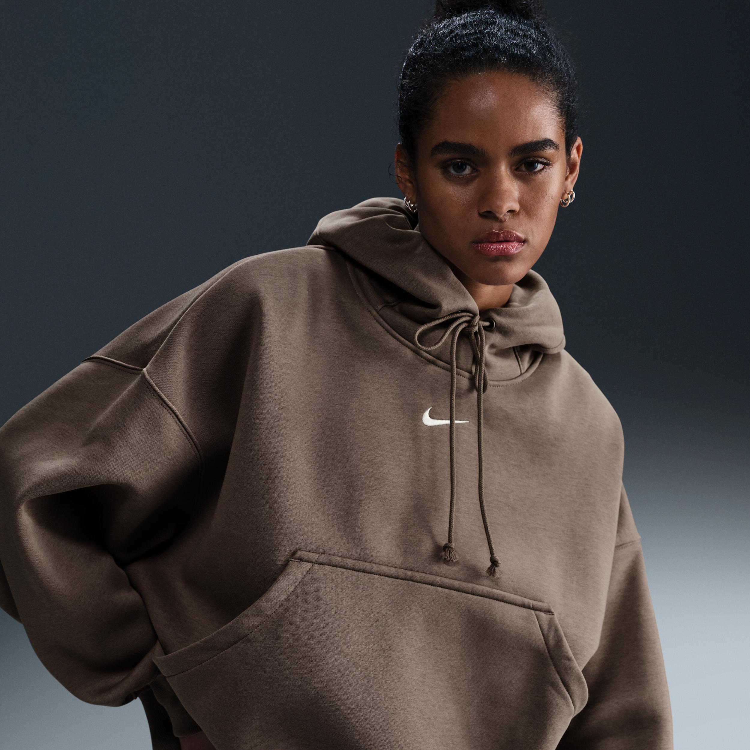 Women's Nike Sportswear Phoenix Fleece Over-Oversized Pullover Hoodie Product Image