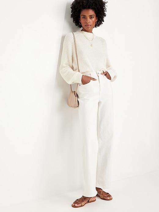 Shaker-Stitch Sweater Product Image