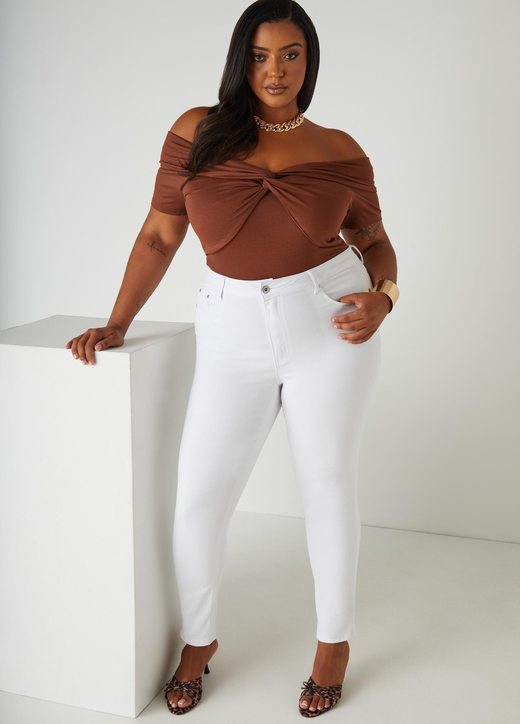 Twist Front Off The Shoulder Top Product Image