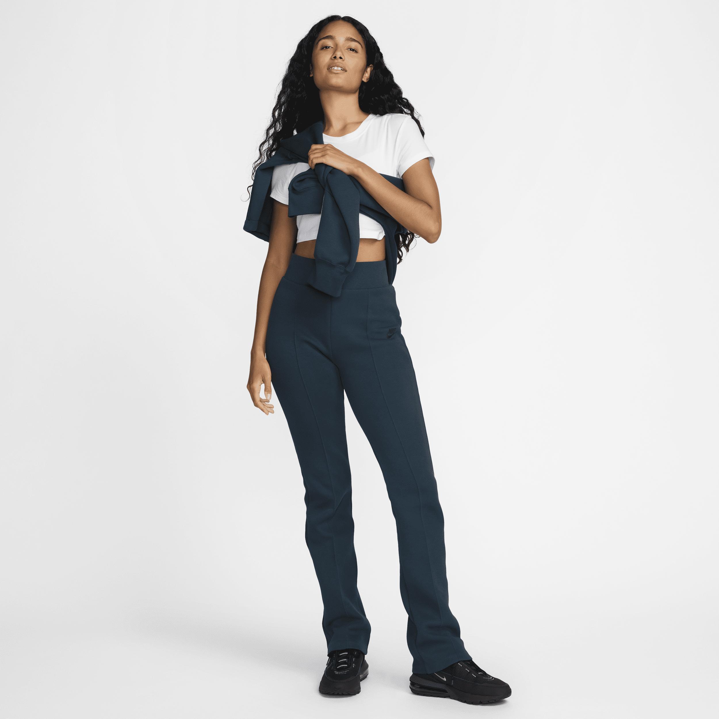 Womens Nike Sportswear Tech Fleece High-Waisted Slim Pants Product Image