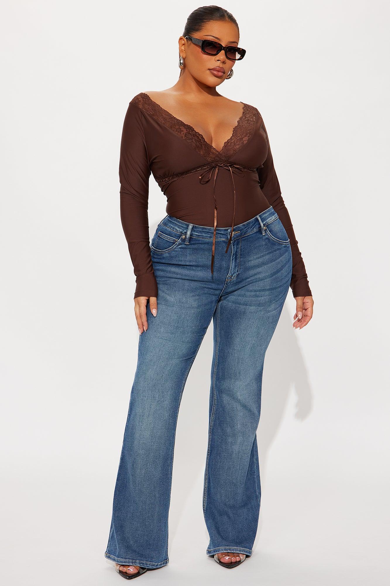 Best Ever Low Rise Flare Jeans - Vintage Wash Product Image