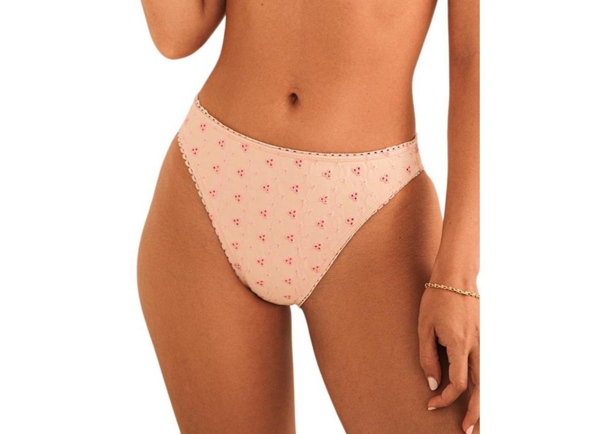 Dippin Daisys Womens Piper High Waisted Cheeky Bikini Bottom Product Image