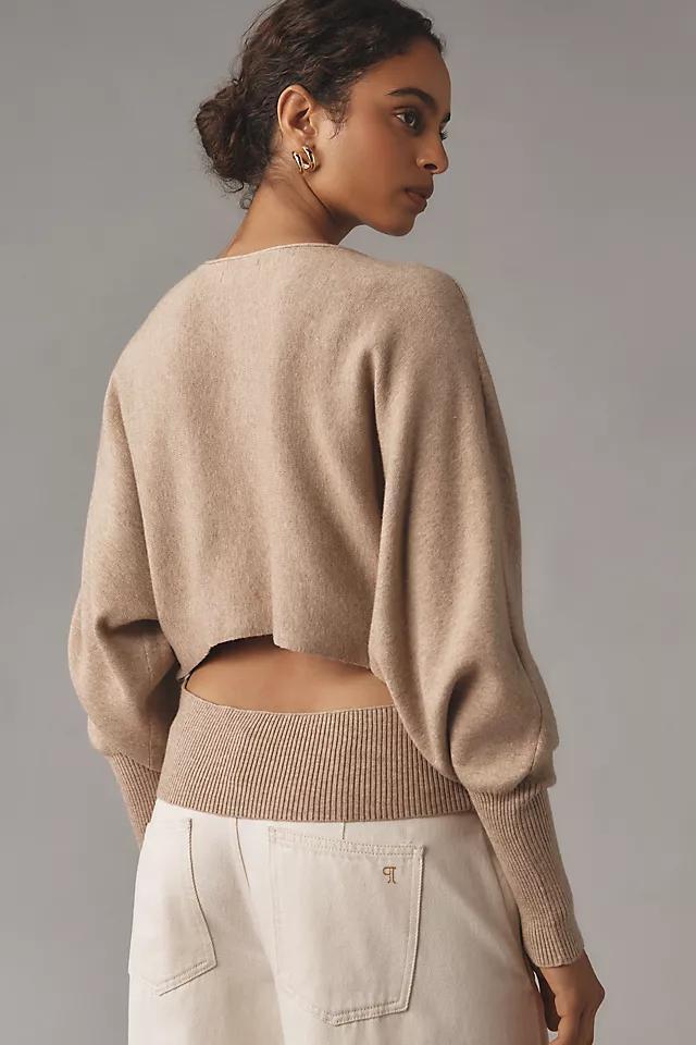 By Anthropologie Modern Off-The-Shoulder Sweater Product Image