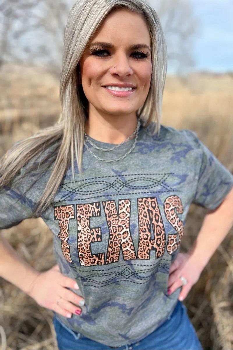Stitched In Texas Tee Product Image
