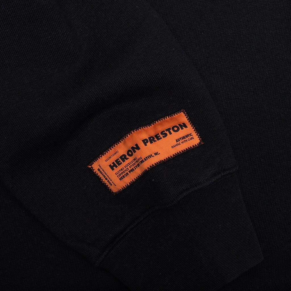 Censored Heron Crewneck - Black/White Male Product Image