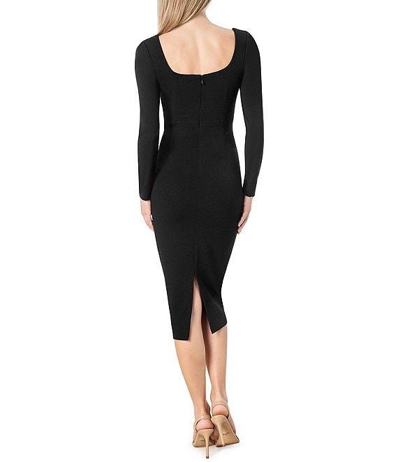 Womens Sonia Fitted Midi-Dress Product Image