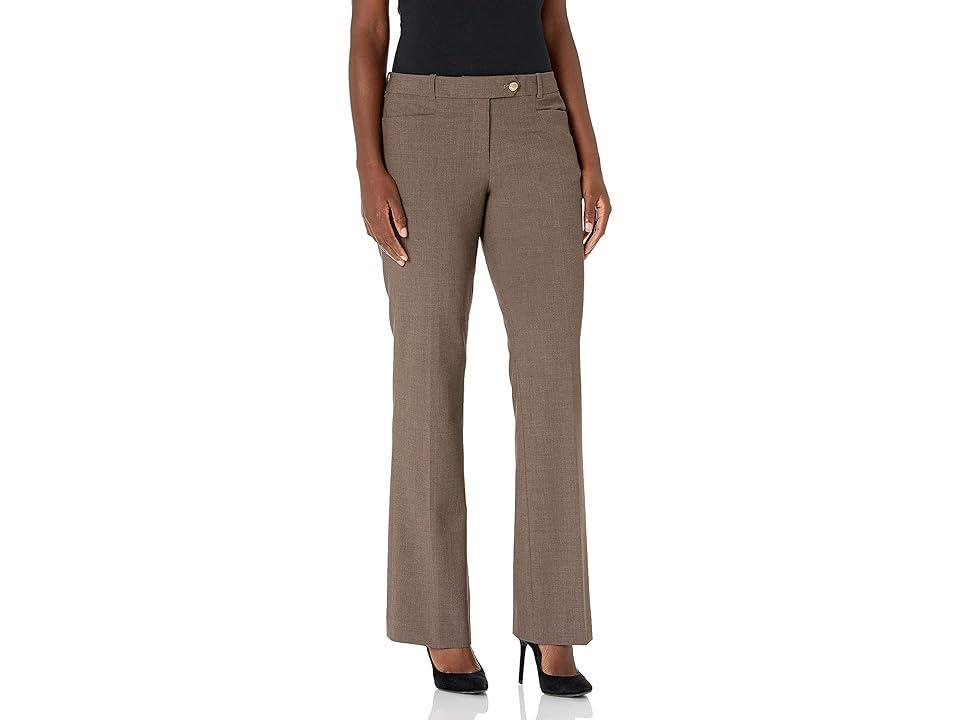 Calvin Klein Mid Rise Modern Fit Straight Leg Pants Product Image