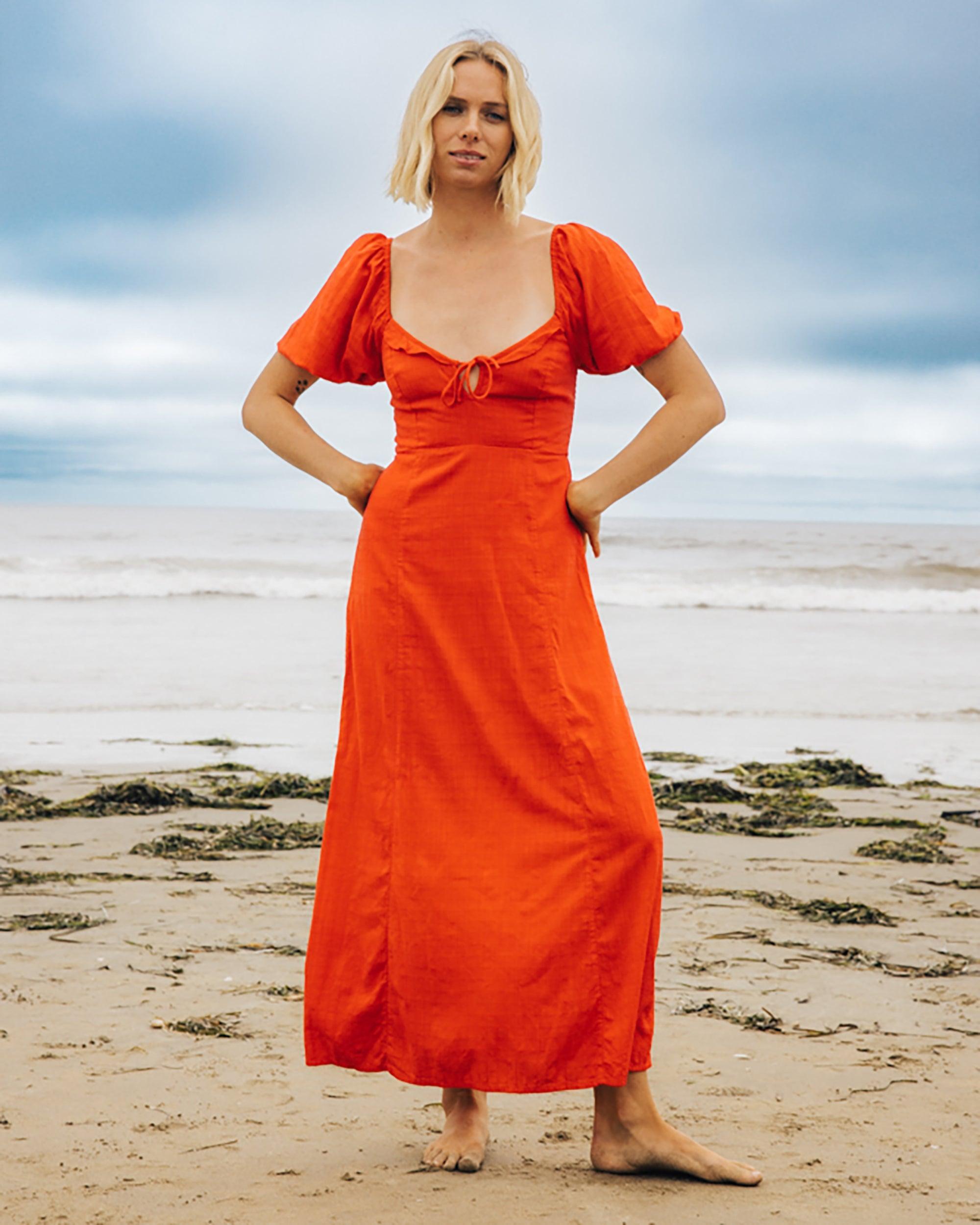 Burning Love Maxi Dress - Fiesta Red Female Product Image
