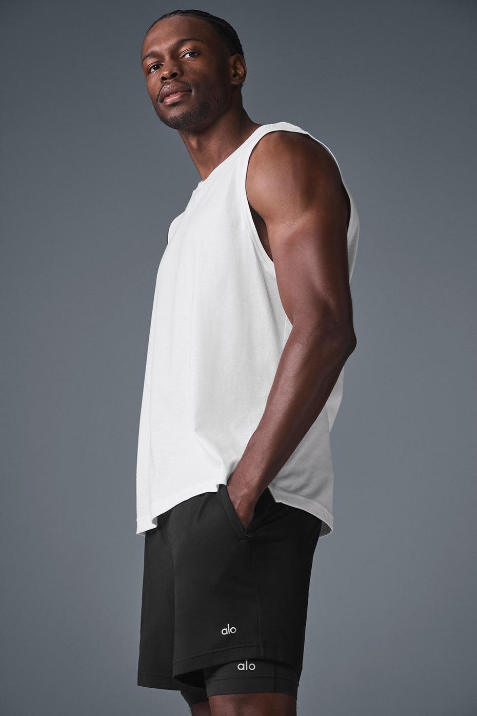 The Triumph Muscle Tank - White Product Image