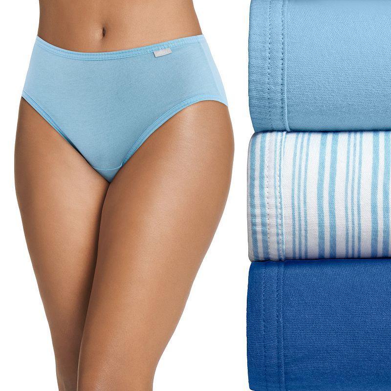 Women's Jockey® Elance 3-Pack Hipster Panty Set 1488, Size: 6, Pretty Meadow Team Product Image