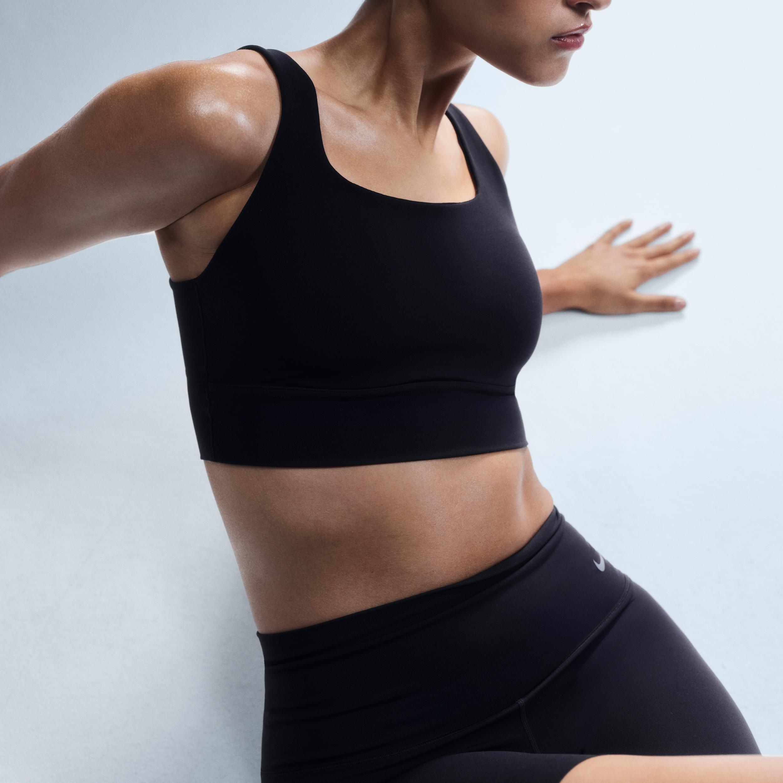 Nike Zenvy Women's Medium-Support Padded Longline Sports Bra Product Image