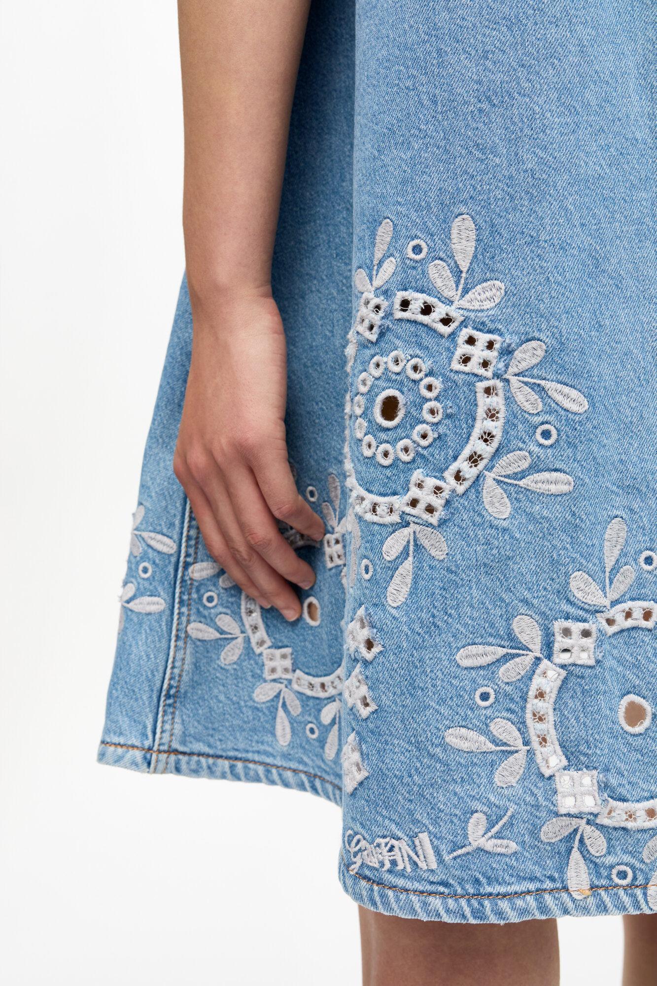 Broderie Anglaise Mini Dress Product Image
