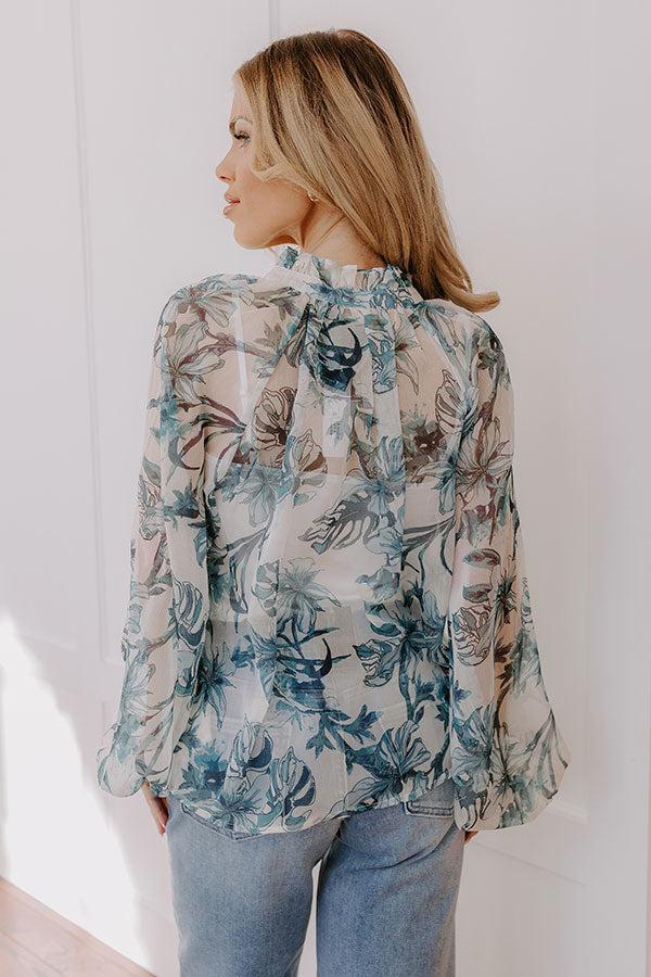 Secret Garden Floral Top Product Image