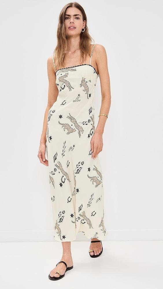 VRG GRL Cosmic Bias Cut Maxi Dress | Shopbop Product Image