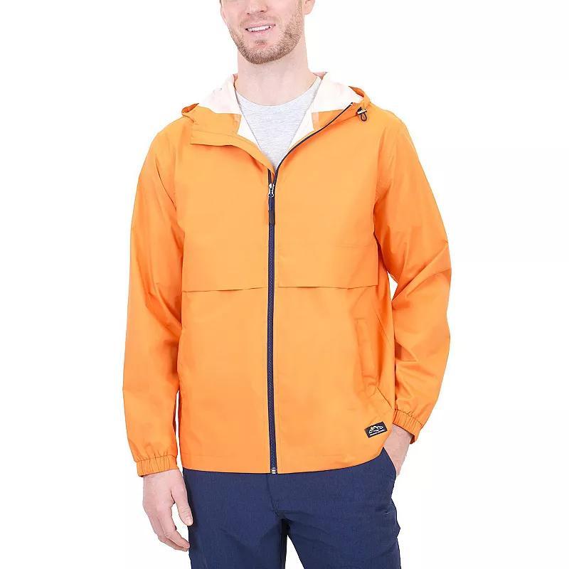 Mens Mountain and Isles Waterproof Rain Jacket Green Product Image