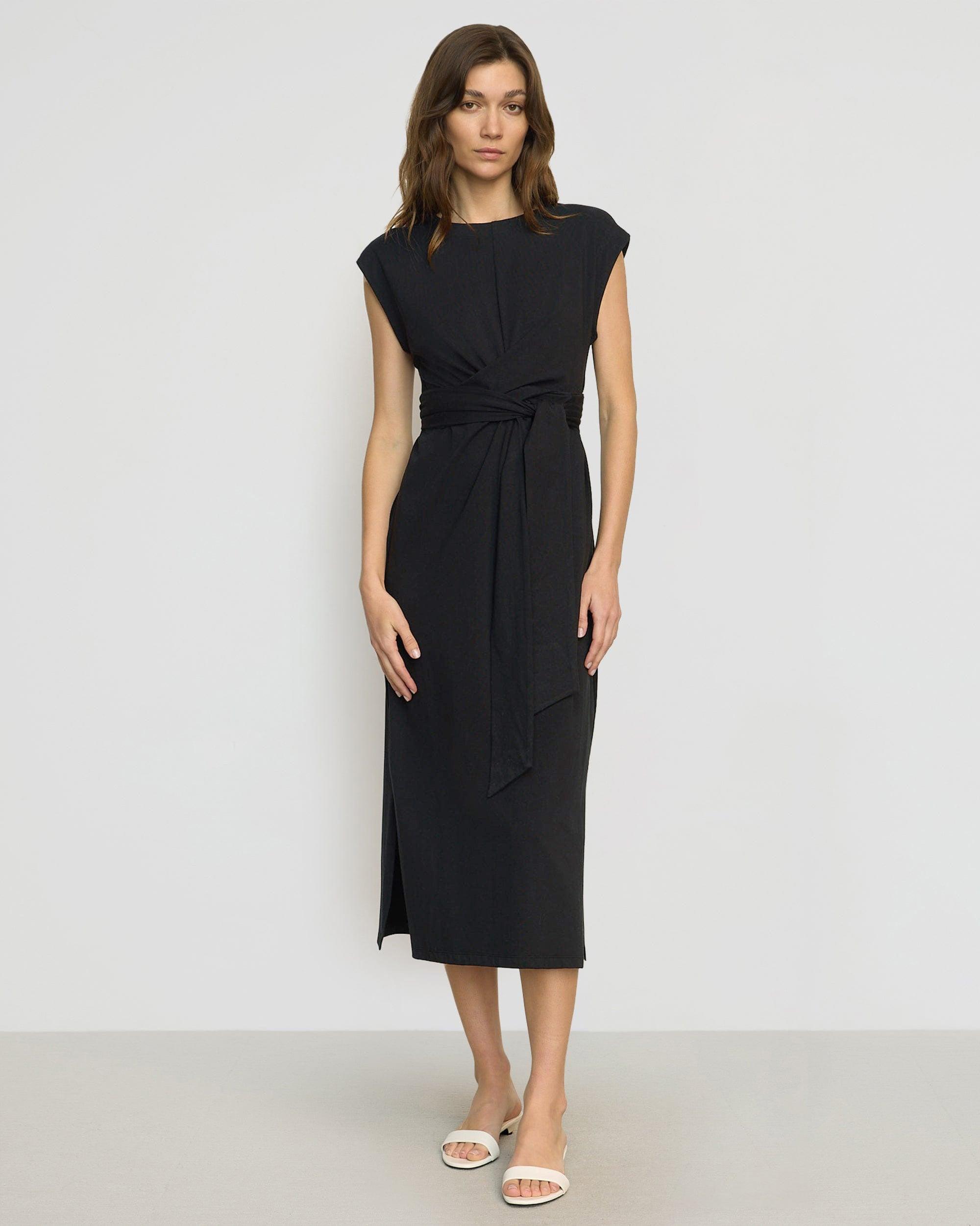 Fei Tie-Front Organic Cotton Dress Product Image