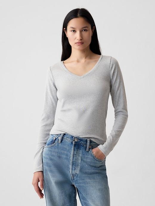 Modern V-Neck T-Shirt Product Image