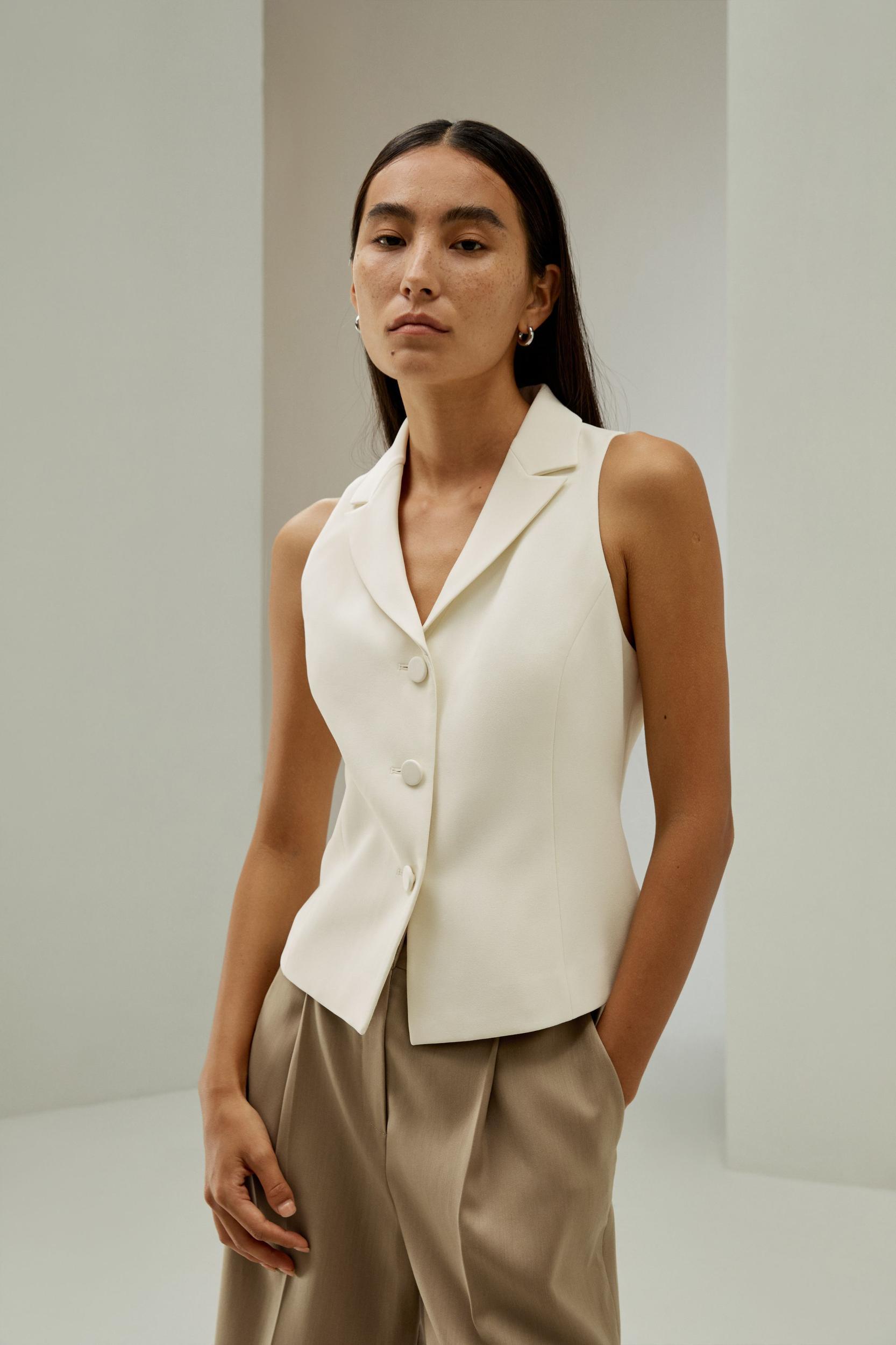 Silk Suit Vest Product Image