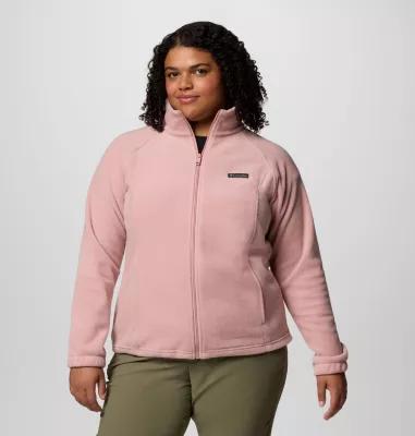 Plus Size Columbia Benton Springs Full-Zip Fleece Jacket, Women's, Size: 1XL, Spray Product Image