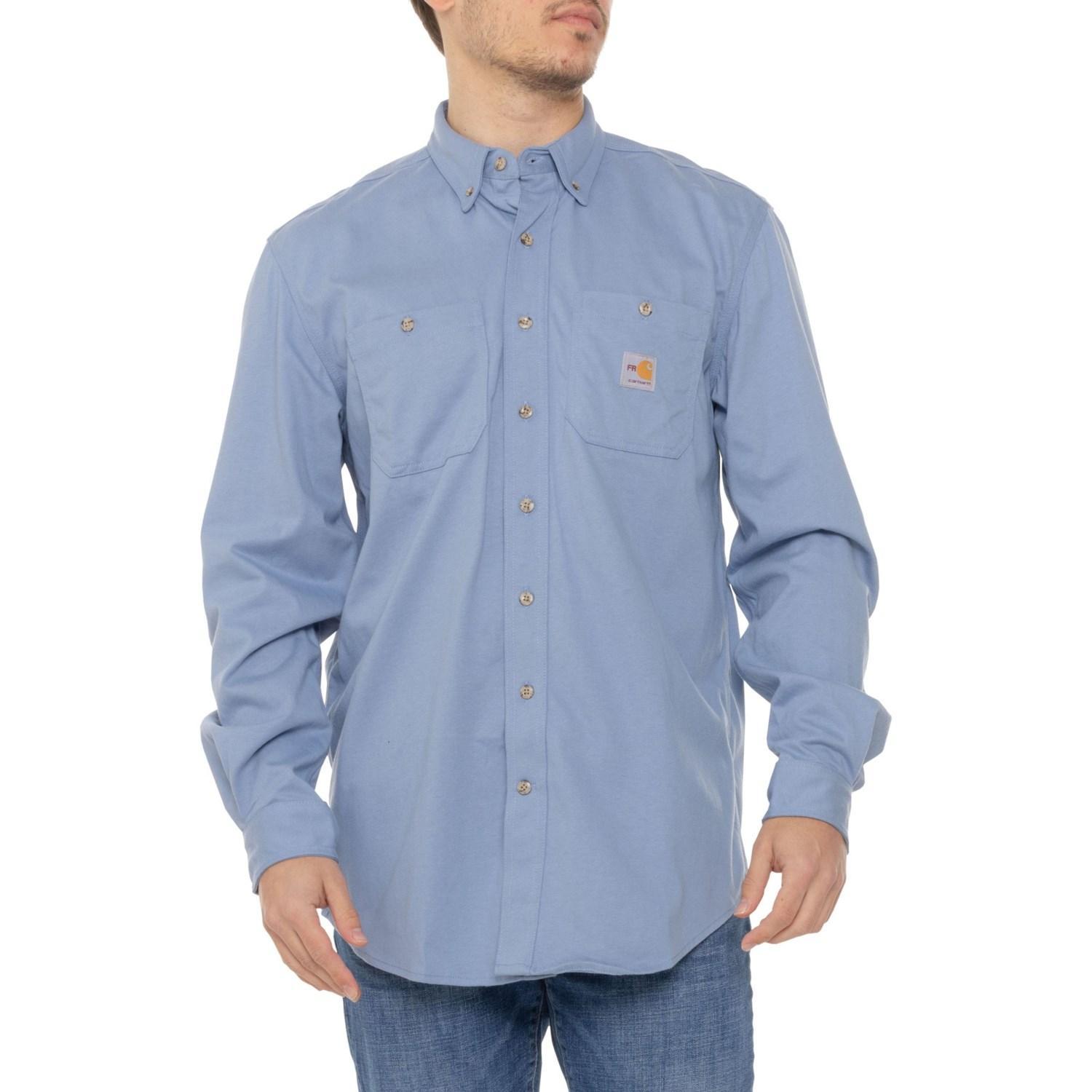 Carhartt 101698 Big and Tall Flame-Resistant Force® Cotton Hybrid Shirt - Long Sleeve Product Image