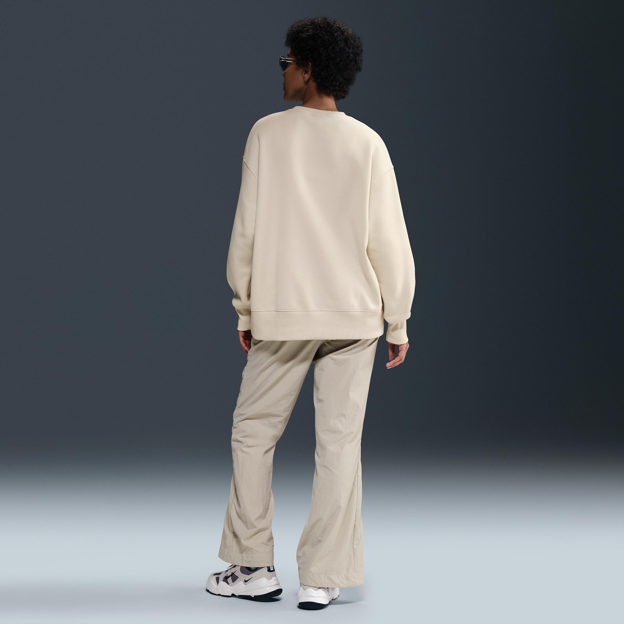 Women's Nike Sportswear Phoenix Fleece Oversized Crew-Neck Sweatshirt Product Image