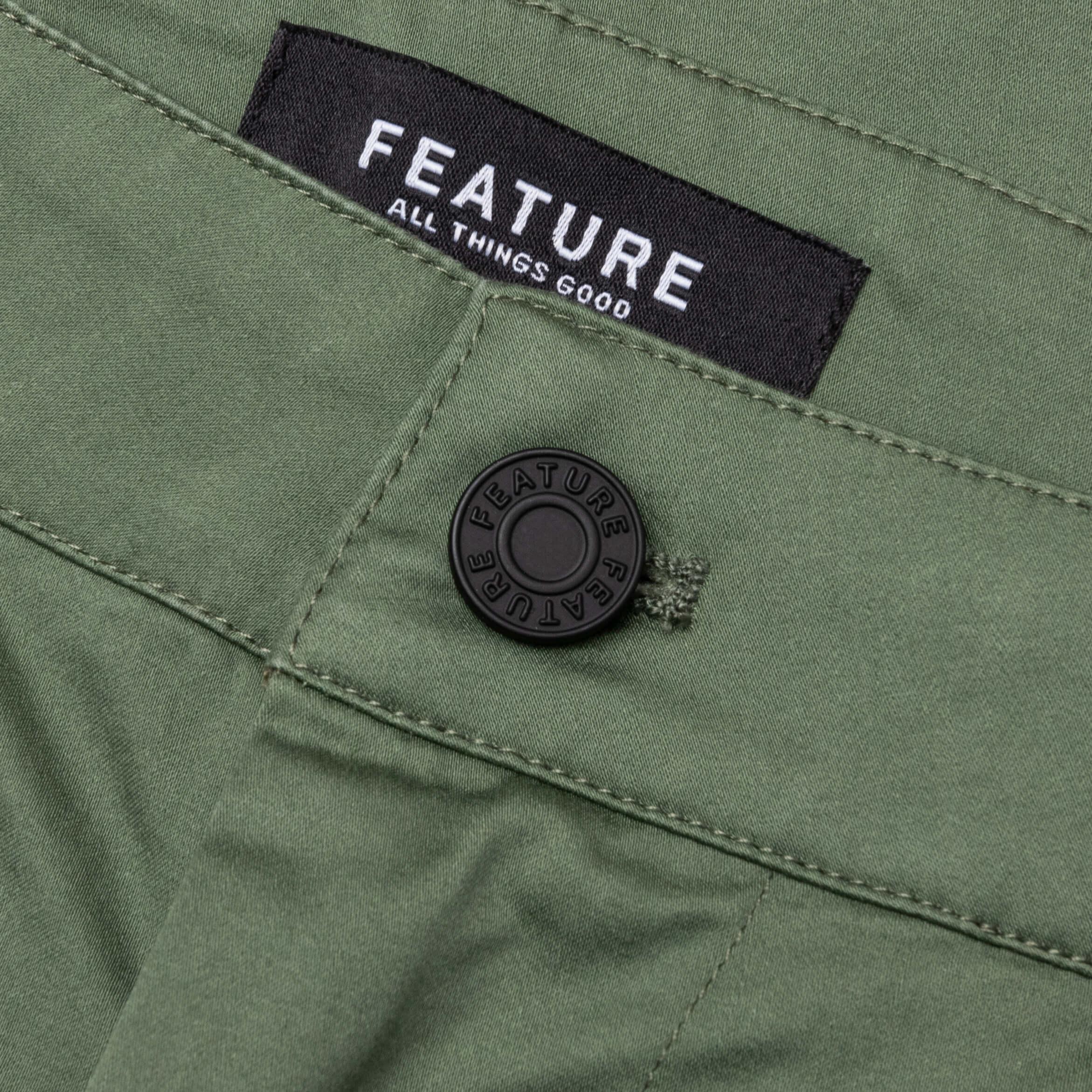 Nagle Utility Cargo Pants - Green Male Product Image