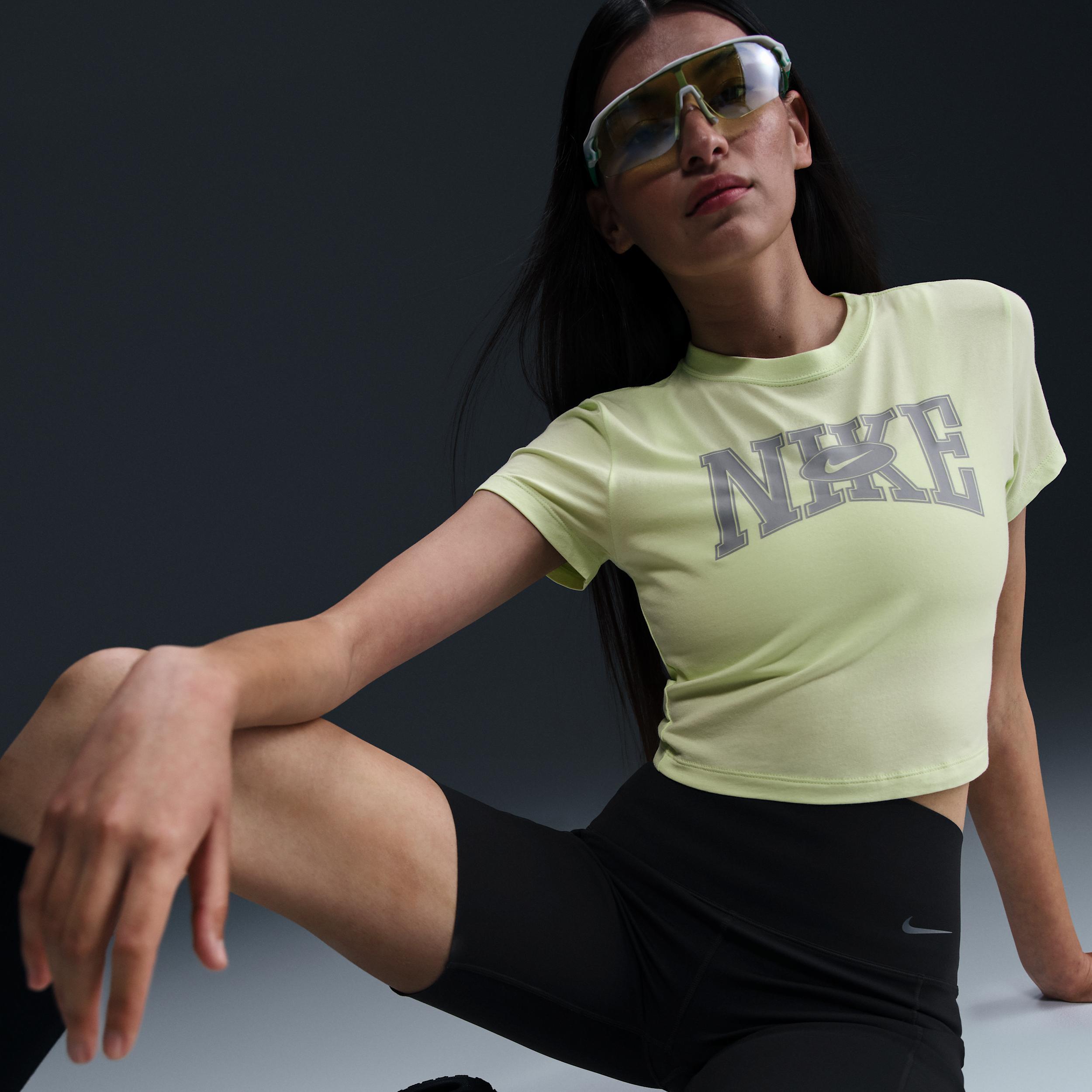 Women's Nike Sportswear Slim Cropped T-Shirt Product Image