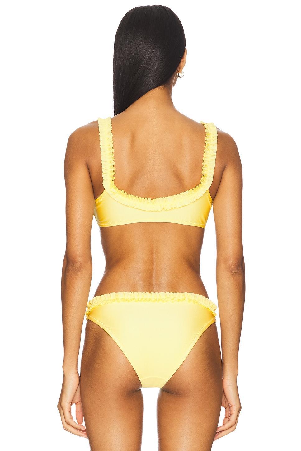 The Cassidy Bikini Top Solid & Striped Product Image