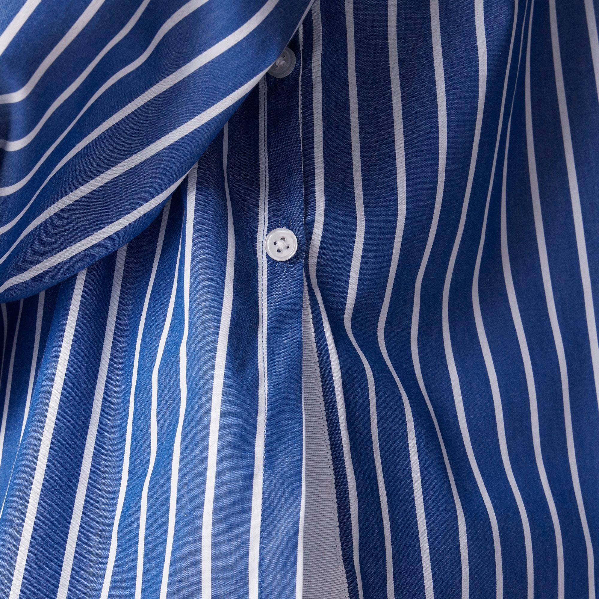 Ciel top in striped cotton poplin Product Image
