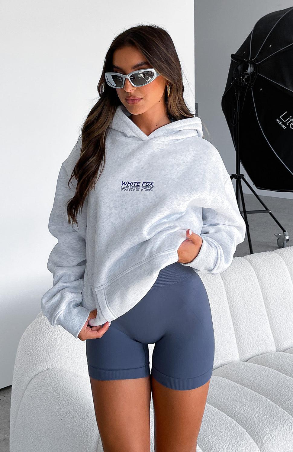 In Transit Oversized Hoodie Grey Marle Product Image