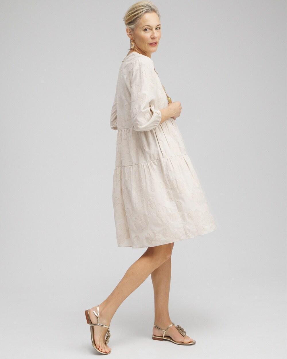 Jacquard Tiered Dress Product Image