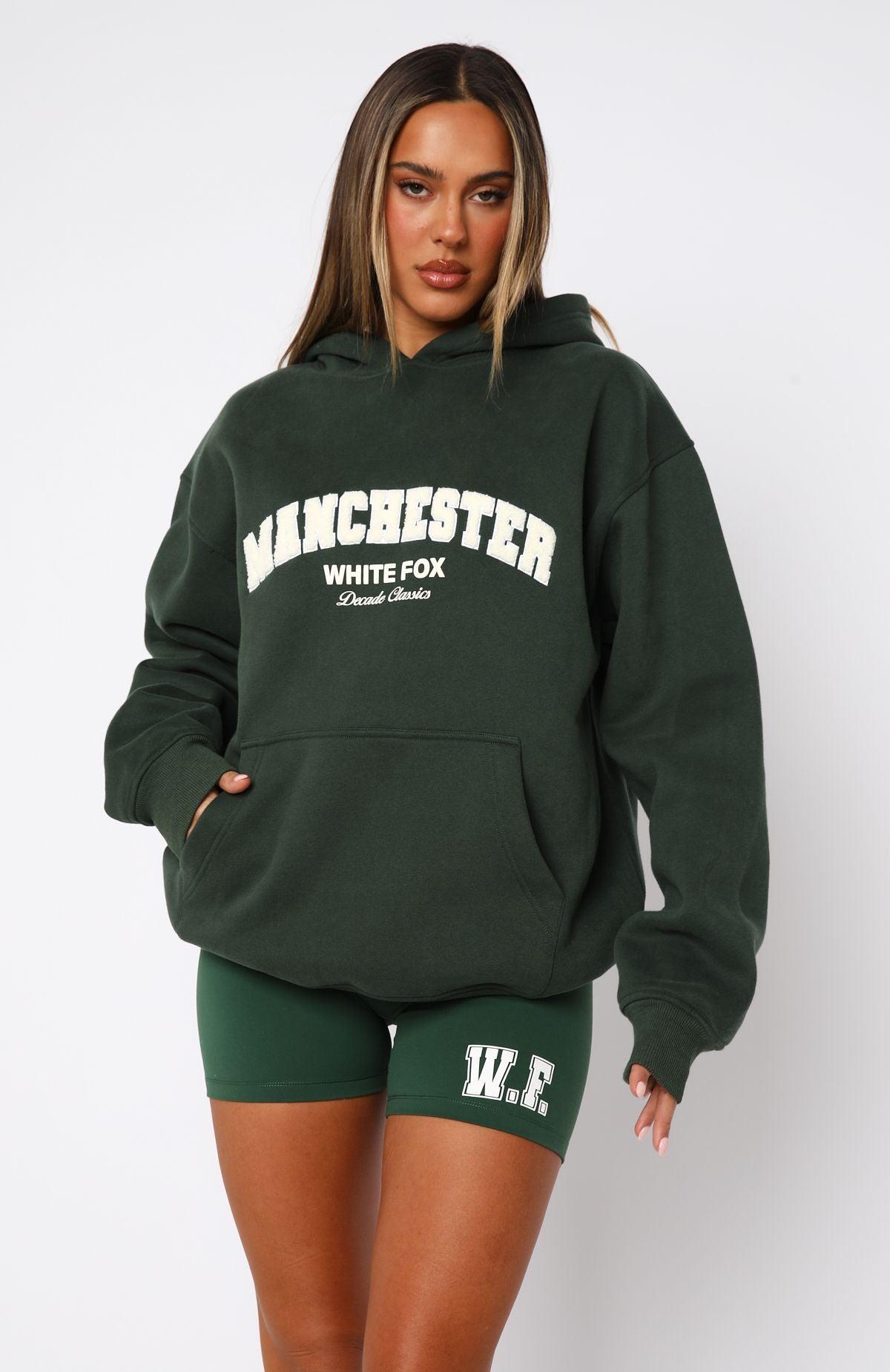 Decade Classics Global Oversized Hoodie Forest Green Product Image