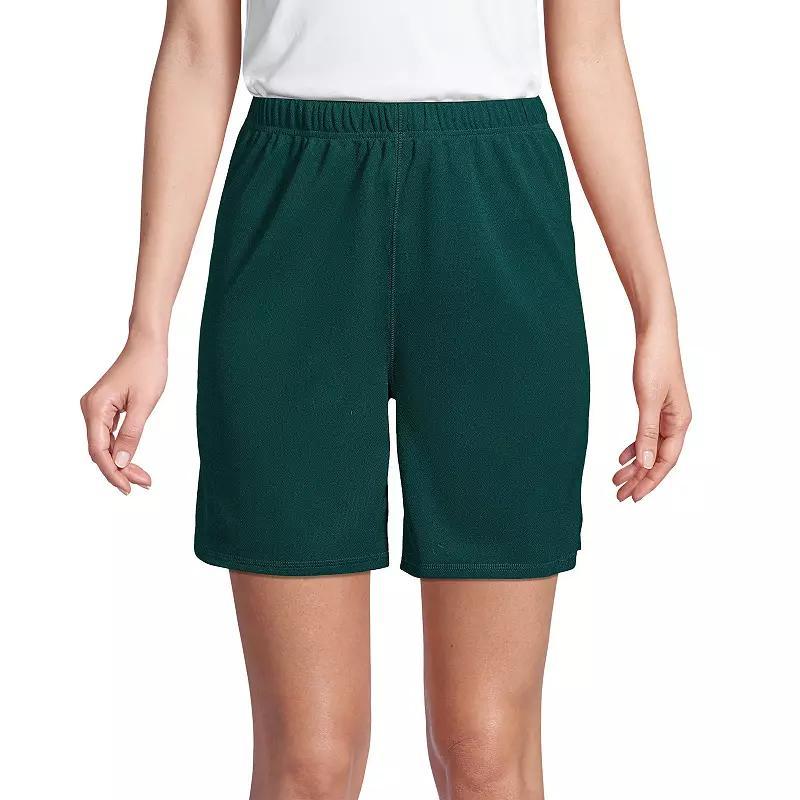 Womens Lands End Mesh Gym Shorts Product Image