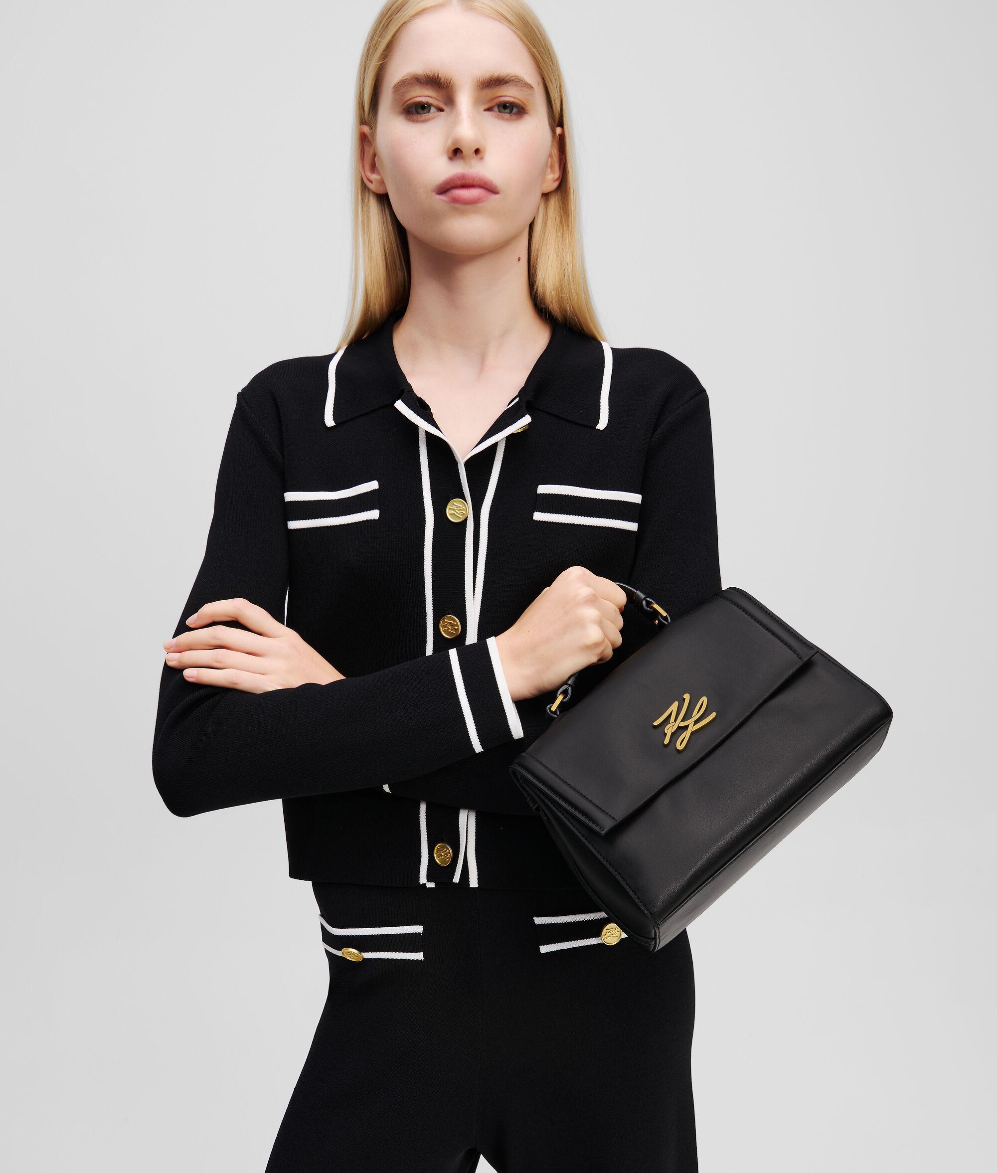 K/AUTOGRAPH TOP-HANDLE CROSSBODY BAG Product Image