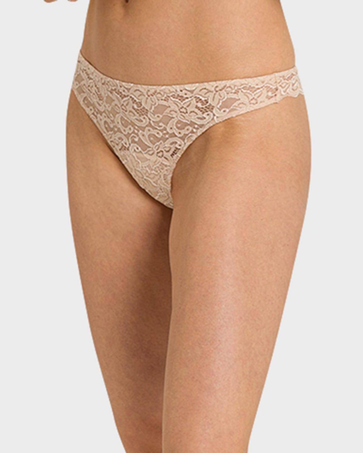 Hanro Luxury Moments Lace Thong Product Image
