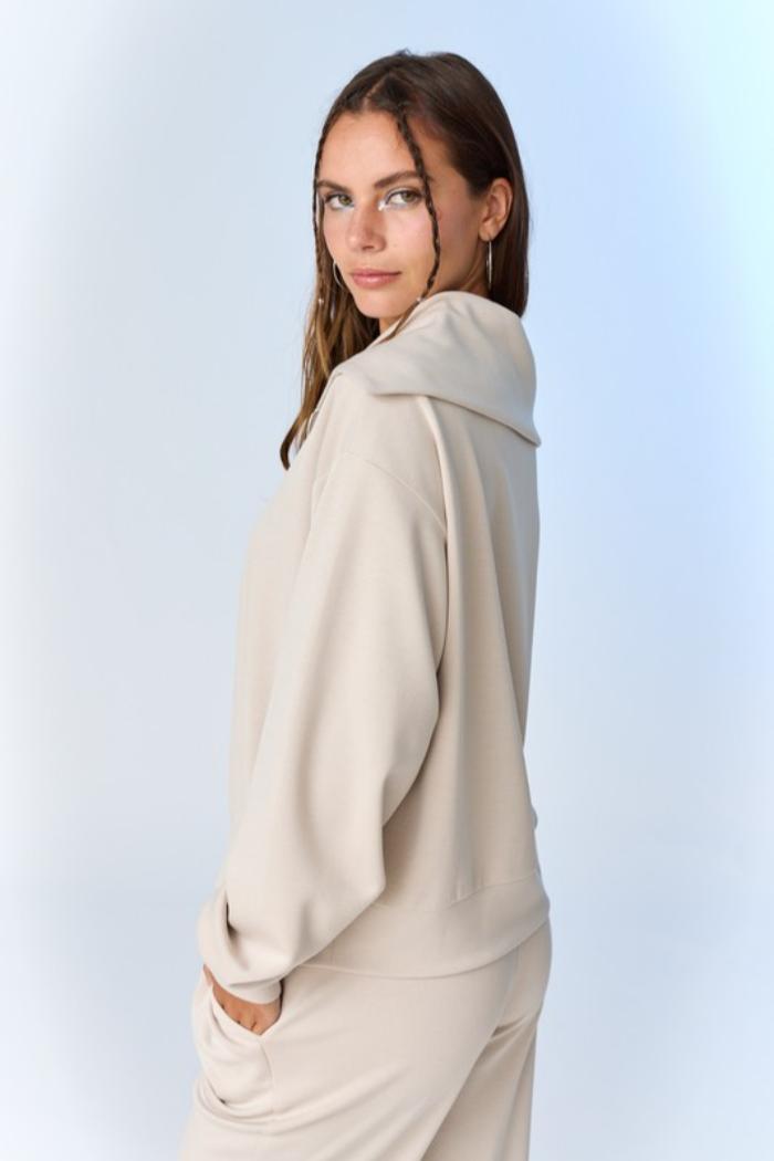 "Penelope" 1/4 Zip Sweatshirt Product Image