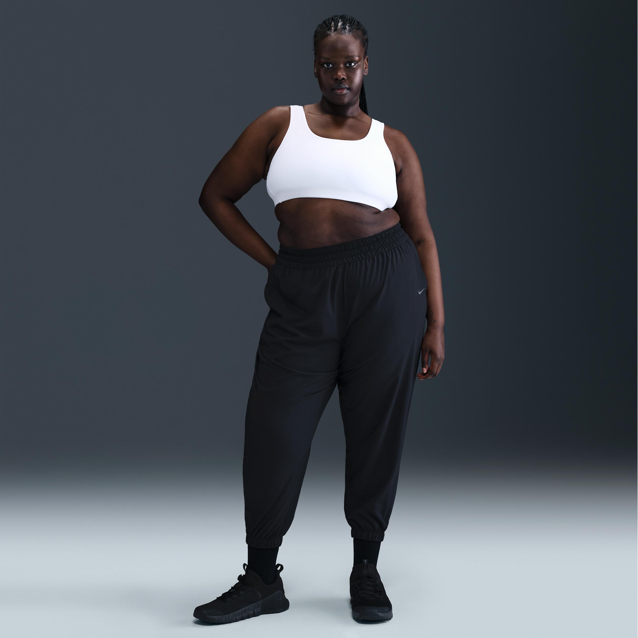 Nike One Women's Dri-FIT High-Waisted 7/8 Joggers (Plus Size) Product Image