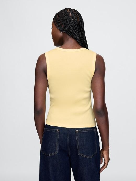 Rib Scoop Tank Top Product Image
