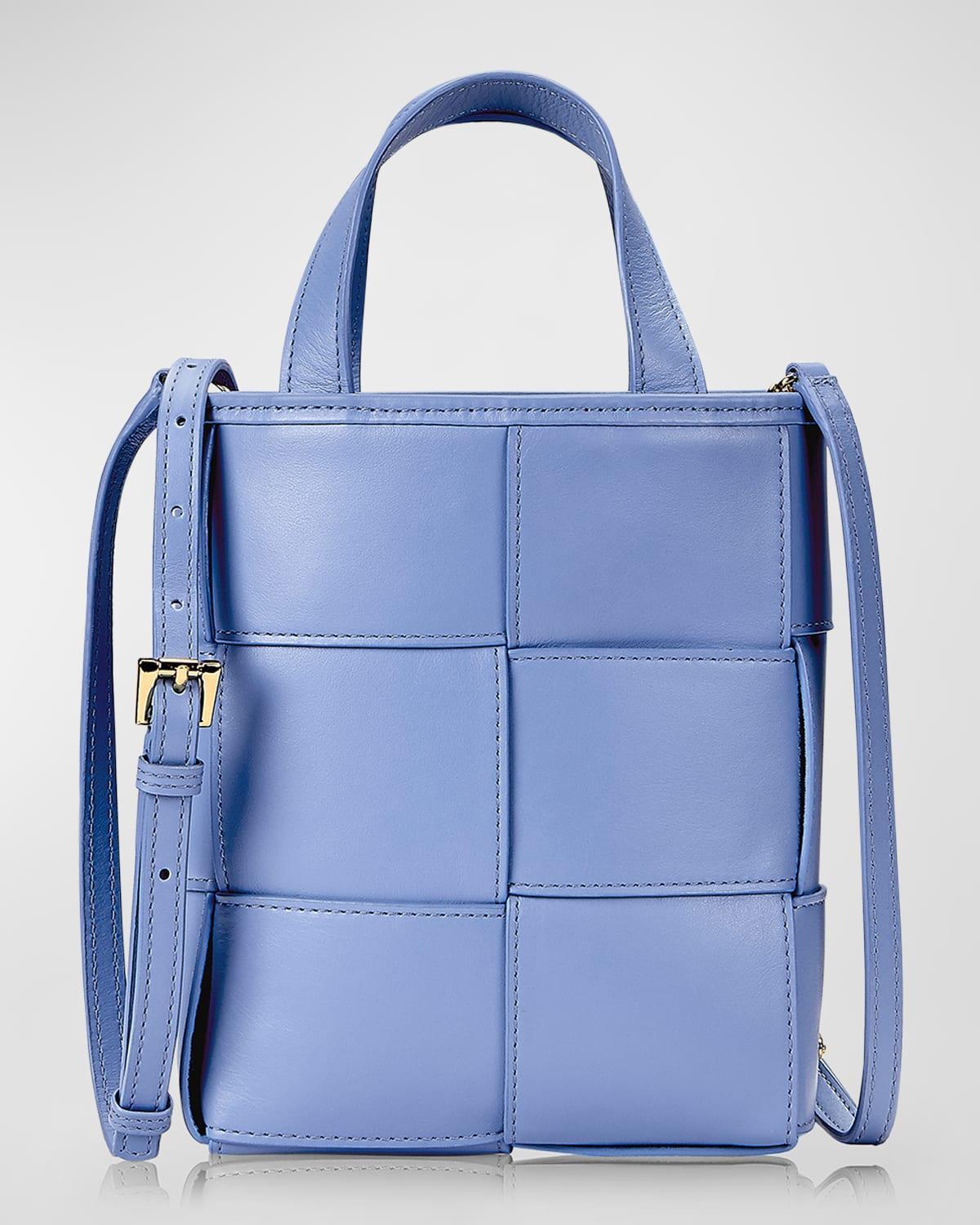 Chloe Mini Woven Shopper Top-Handle Bag Product Image
