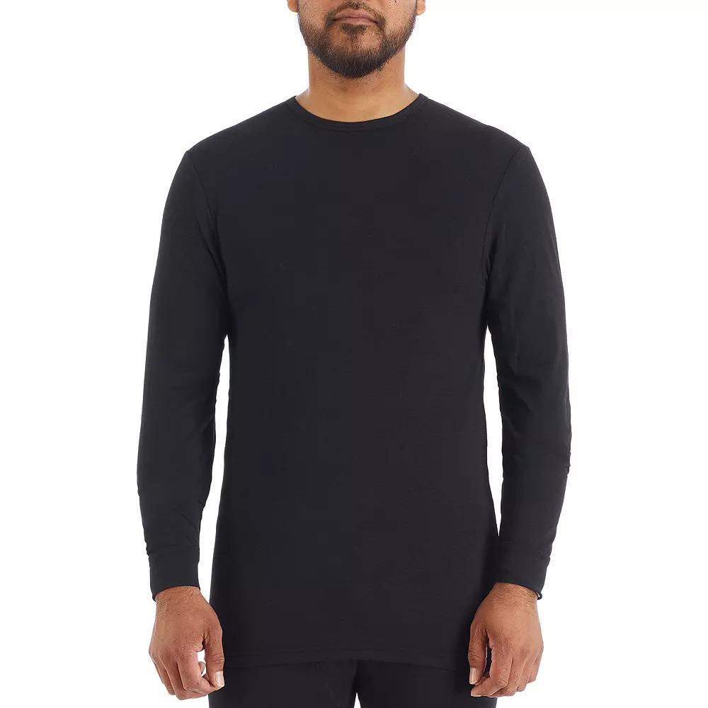 Men's Smith's Workwear Performance Crewneck Underwear Tee, Size: XL, Black Product Image
