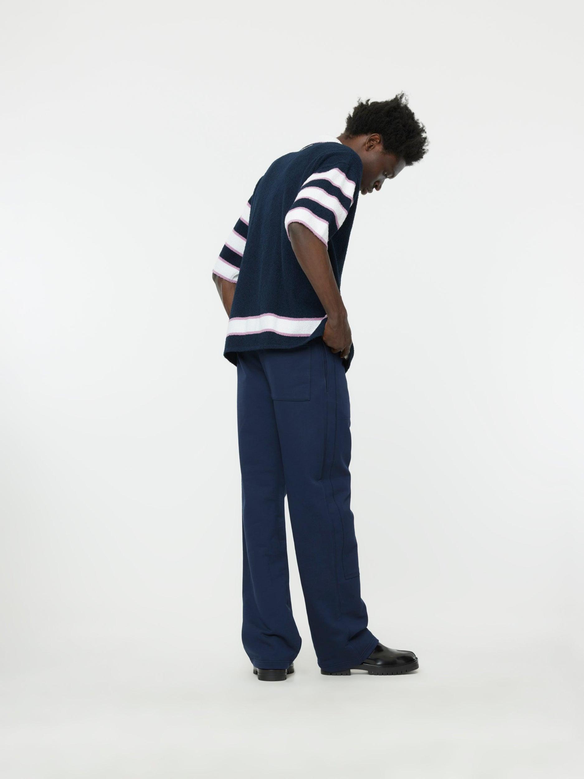 Terry Stitch Boxy Shirt (Ink) Product Image