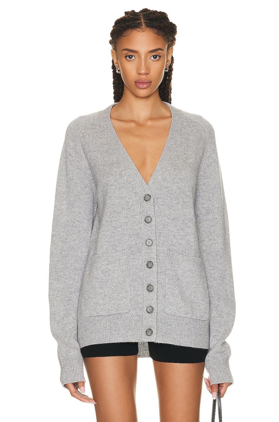 Eterne Theodore Cardigan in Chocolate Product Image