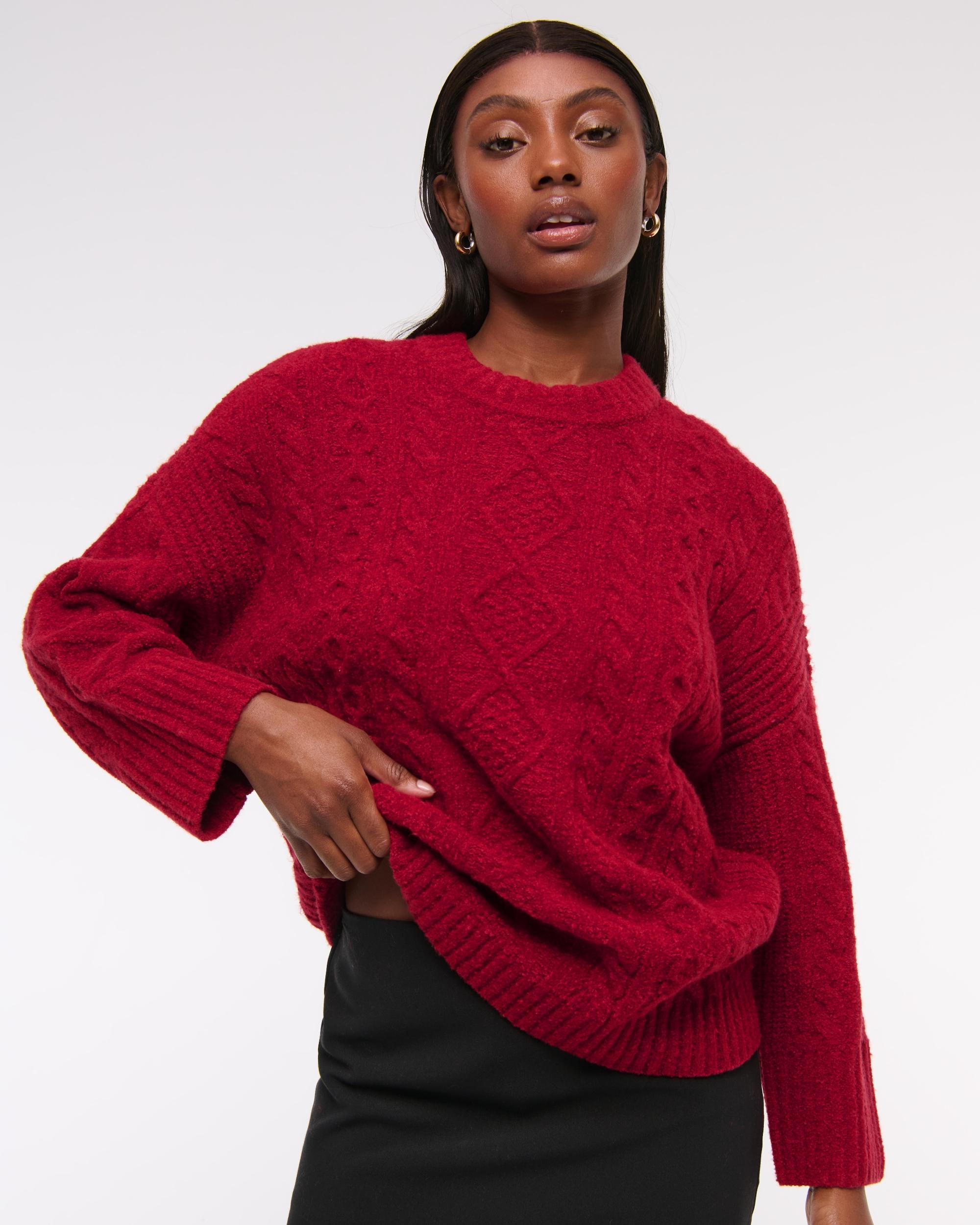 Relaxed Lounge Fairisle Crew Sweater Product Image