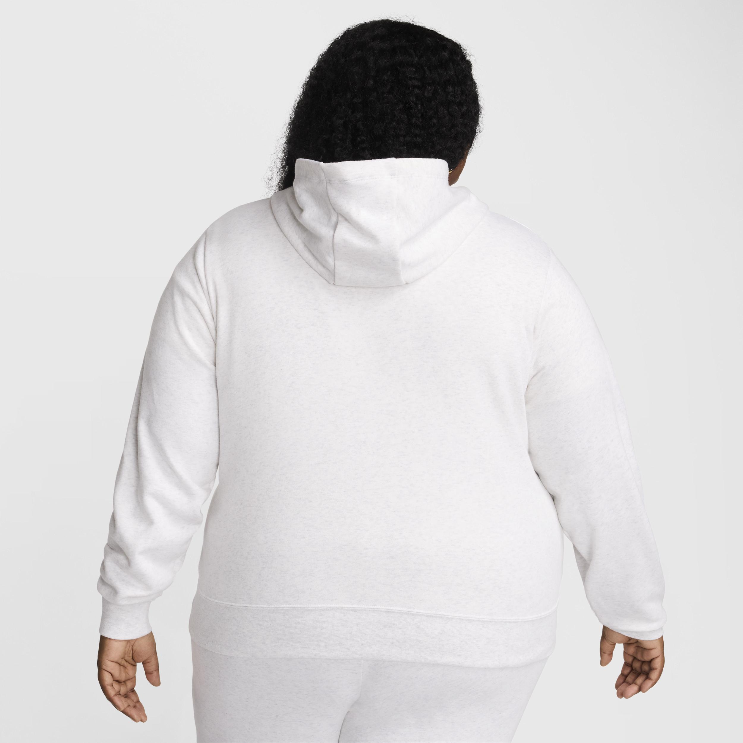 Nike Sportswear Club Fleece Women's Pullover Hoodie (Plus Size) Product Image