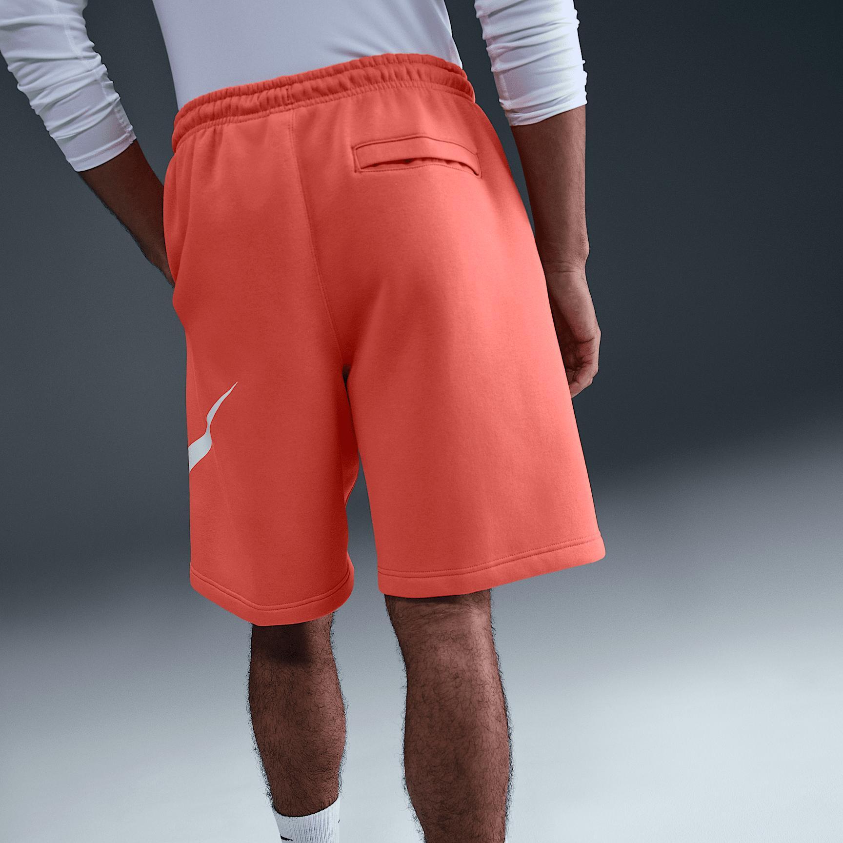 Nike Mens Club Fleece Swoosh Graphic Shorts Product Image