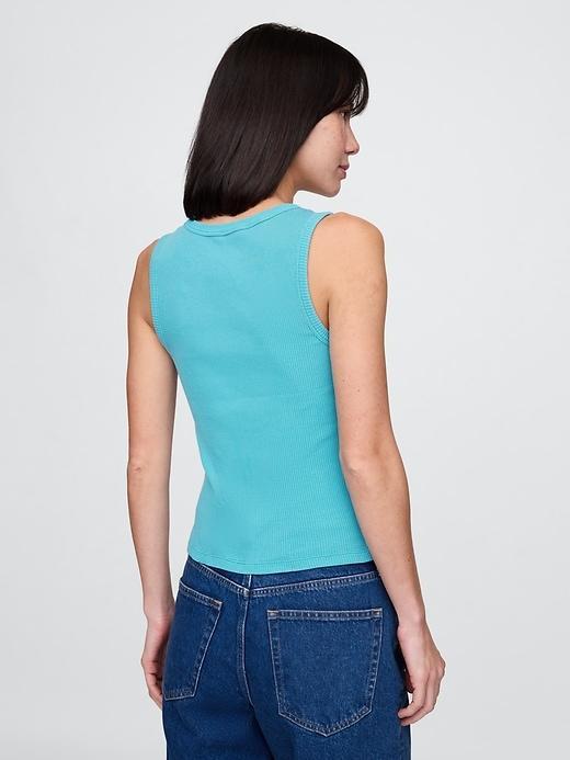 Rib Scoop Tank Top Product Image